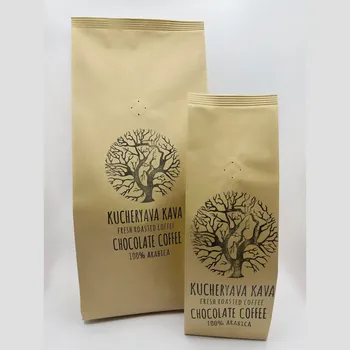 Купаж кофе молотый CHOCOLATE COFFEE, Бленд кофе средней обжарки - Премиальная смесь арабики 100% (Свежеобжаренный Премиум Кофе)