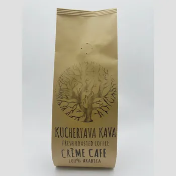 Купаж кофе молотый CRÈME CAFE, Бленд кофе средней обжарки - смесь премиальных арабик 100% (Свежеобжаренный Авторский Кофе)